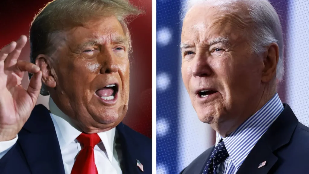 Trump and Biden