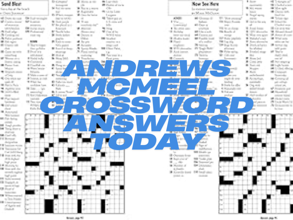 Andrews McMeel Crossword Answers Today